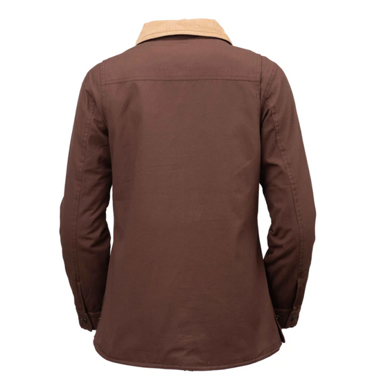 Outback Trading Company Ladies Gidley Brown Canvas Jacket 29862-BRN
