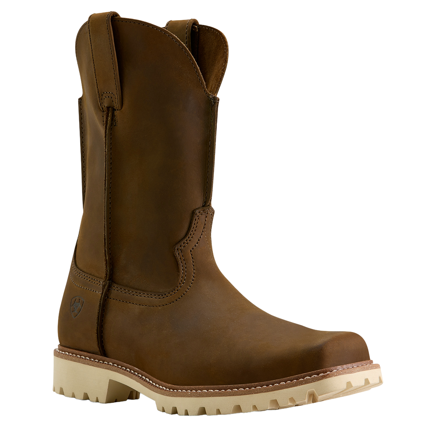 Ariat Men's Stoney Creek Distressed Dark Wheat Western Boot 10064009