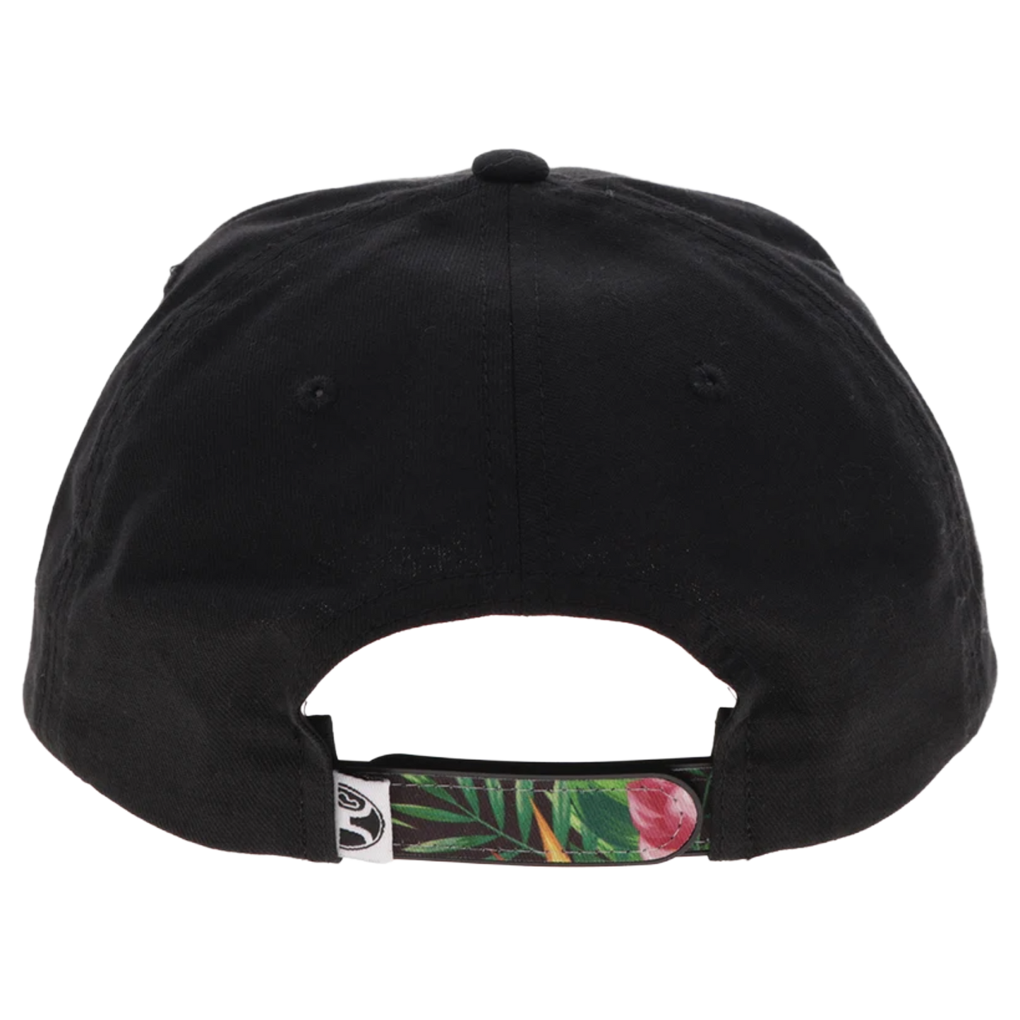 Hooey Bad Company Black Floral 5 Panel Trucker Hat BC003T-BKFL