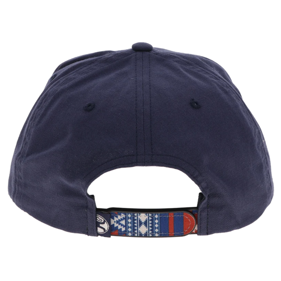 Hooey Bad Company Navy Aztec 5 Panel Trucker Hat BC003T-NVAZ