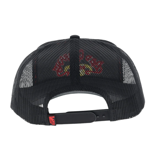 Hooey Bad Company Solid Black 5 panel Trucker Hat BC004T-BK