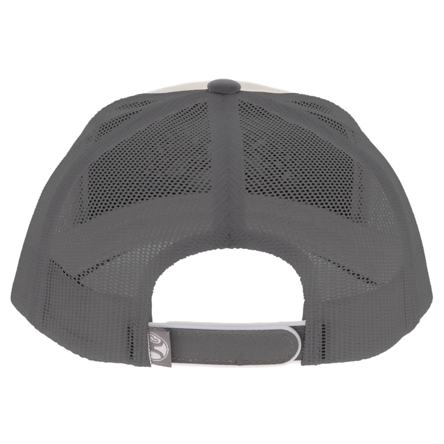 Hooey Bad Company Cream & Grey 6 Panel Trucker Hat BC004T-CRGY