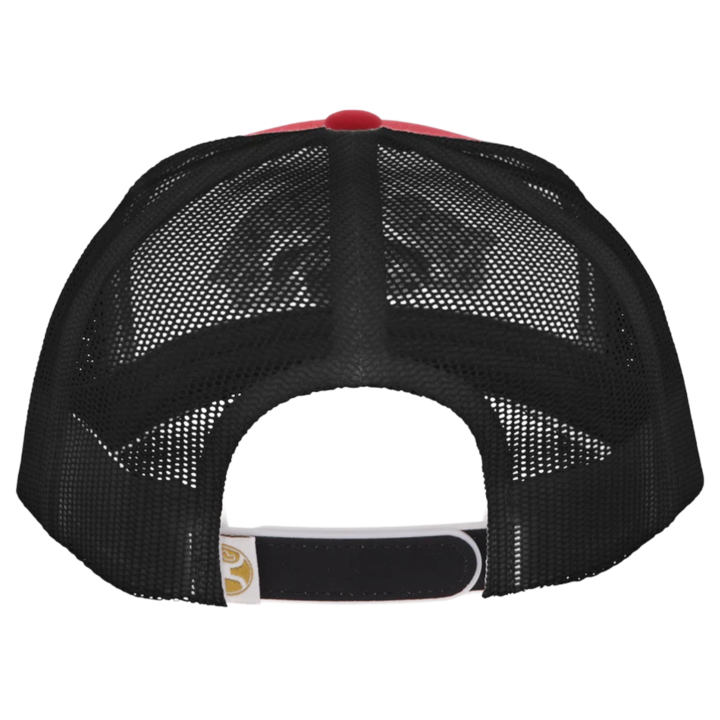 Hooey Bad Company Red & Black 6 Panel Trucker Hat BC004T-RDBK