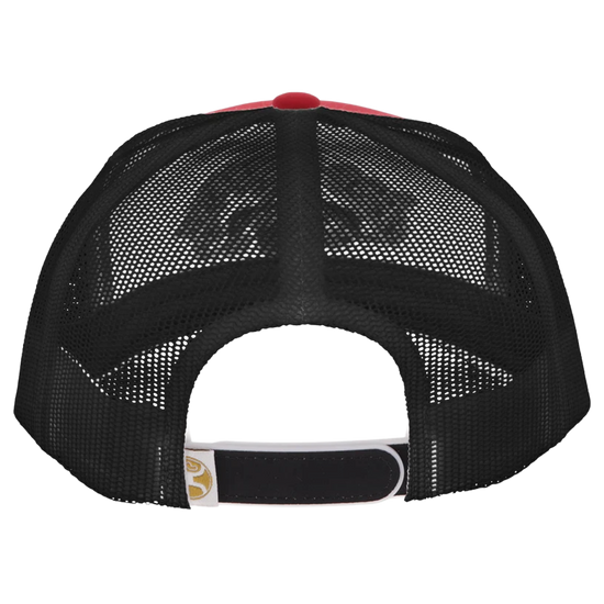 Hooey Bad Company Red & Black 6 Panel Trucker Hat BC004T-RDBK