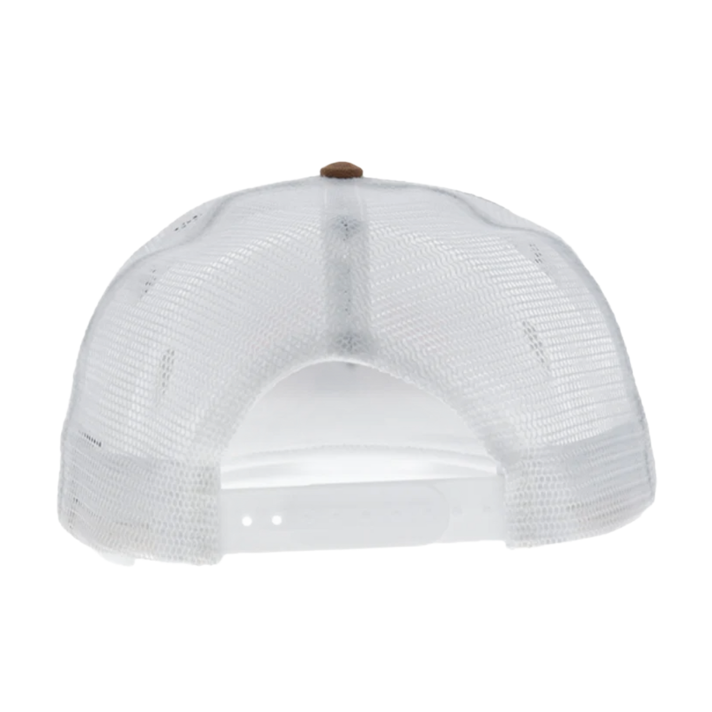 Hooey Bad Company Tan & White 5 Panel Trucker Hat BC004T-TNWH