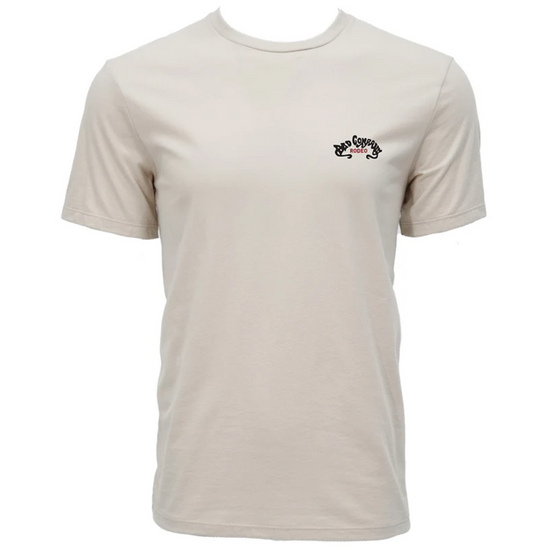 Hooey Men's Bad Company Cream & Red Reactive Dye Graphic T-Shirt HT1831CR