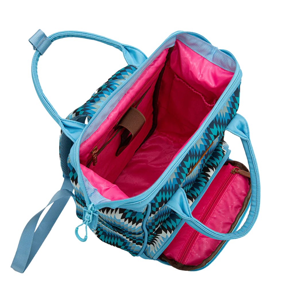 Wrangler Ladies Aztec Printed Caliie Jean Backpack WG2211-9110JN