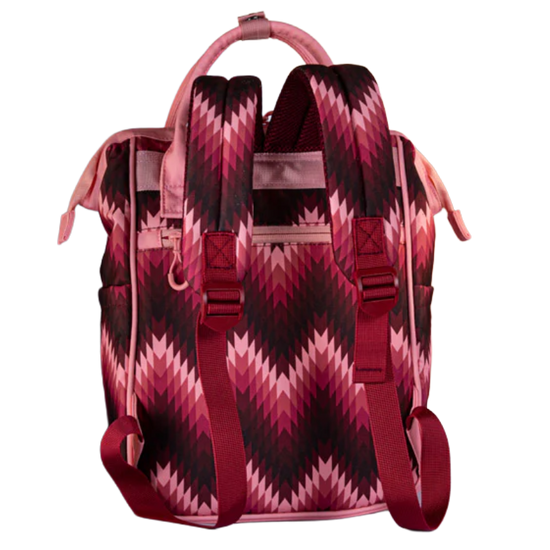 Wrangler Ladies Aztec Printed Callie Dark Pink Backpack WG2211-9110DPK