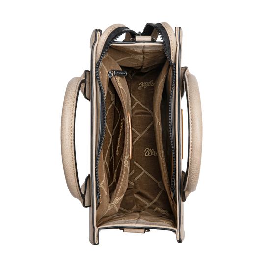 Wrangler Ladies Aztec Pattern Print Khaki Tote Crossbody Bag WG2206-8120SKH