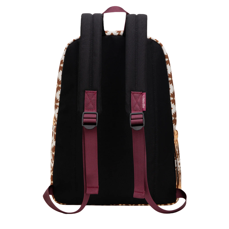 Wrangler Ladies Aztec Print Brown Backpack WG2000-013BR
