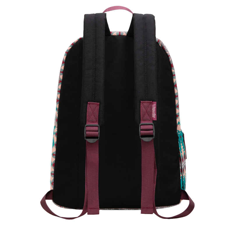 Wrangler Ladies Aztec Print Turquoise Backpack WG2000-012TQ