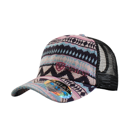 Ariat Ladies Tribal Print Pony Trucker Hat A300030030