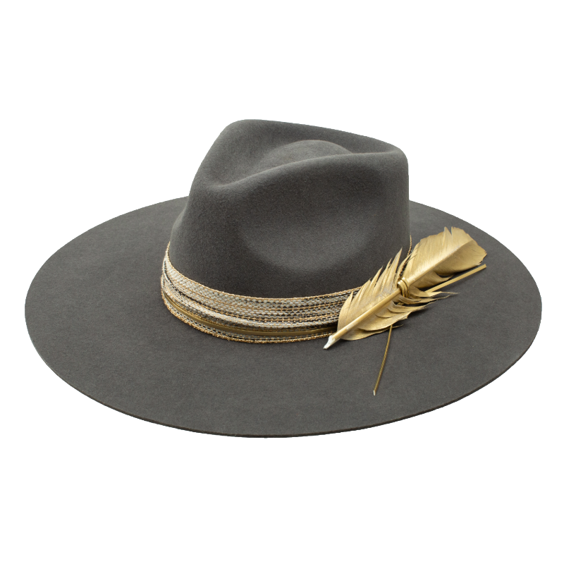 Charlie 1 Horse Ladies Smoke Aint Clear Granite Western Hat CWSMAC-403449