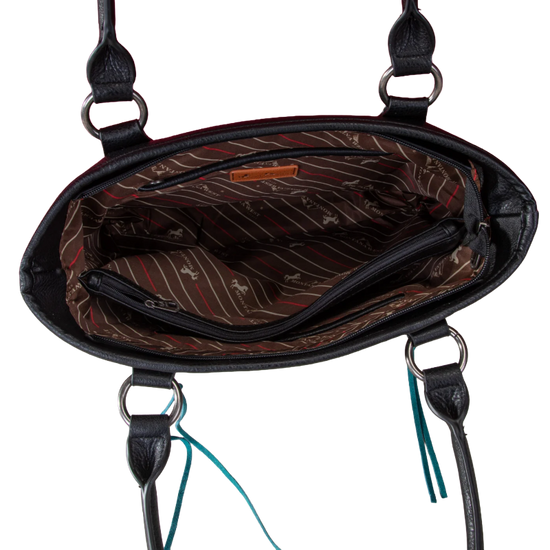 Montana West Ladies Aztec Collection Concealed Carry Tote MW1248G-8317BK