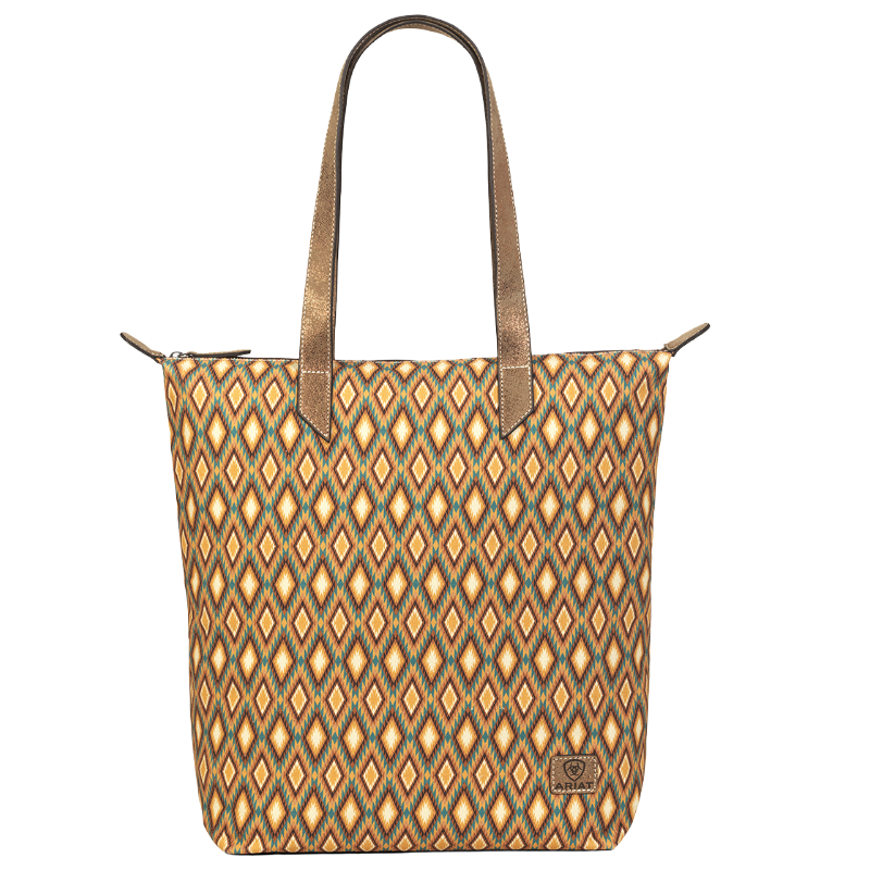 Ariat Ladies Brown Southwest Diamond Print Tote A770015502