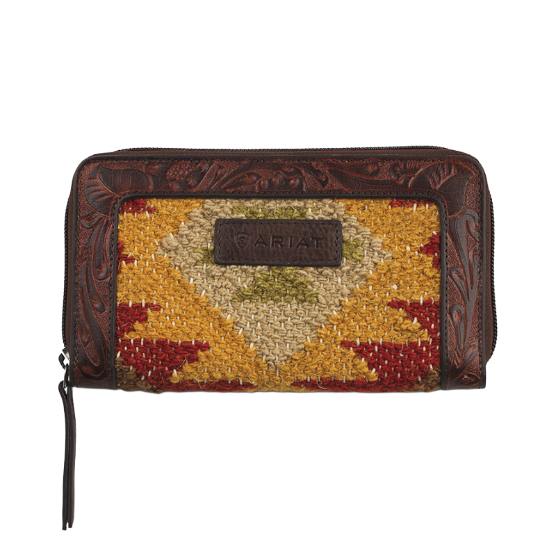 Ariat Ladies Brynlee Southwestern Rug Wallet A770012097