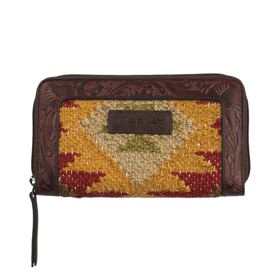 Ariat Ladies Brynlee Southwestern Rug Wallet A770012097