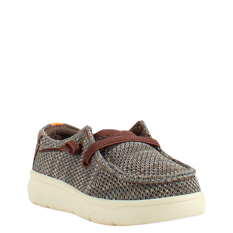 Ariat Lil' Stompers Toddler Dark Brown Aztec Slip On Hilo A443002134