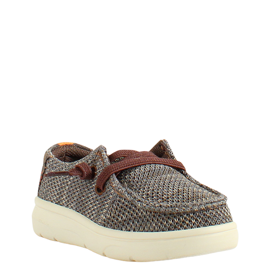 Ariat Lil' Stompers Toddler Dark Brown Aztec Slip On Hilo A443002134