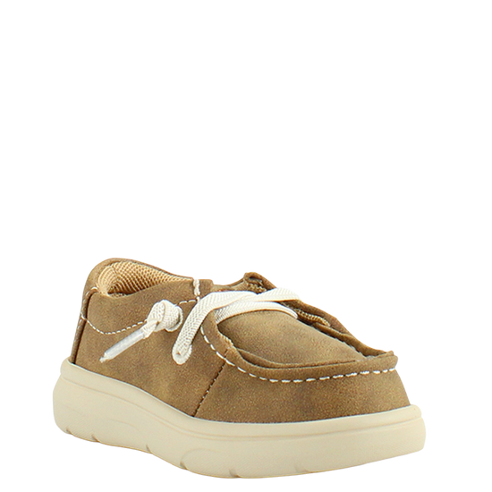 Ariat Lil' Stompers Toddler Boy's Brown Bomber Slip On Hilo A443001802