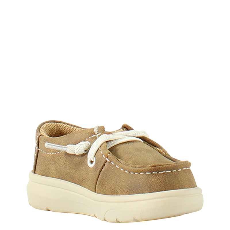 Ariat Lil' Stompers Toddler Boy's Brown Bomber Slip On Hilo A443001802