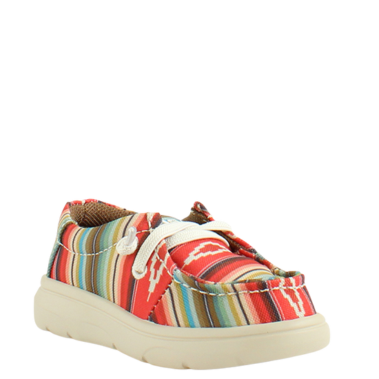 Ariat Lil' Stompers Toddler Girl's Pastel Serape Print Slip On Hilo A443001797