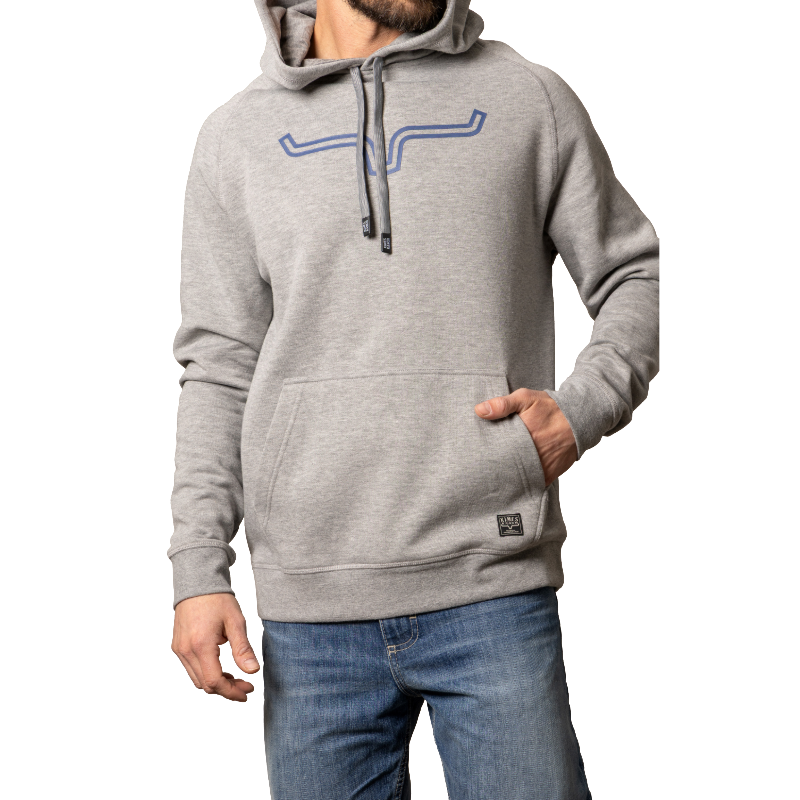 Kimes Ranch Men's Outlier Grey Pullover Hoodie MHO0000011-GY005
