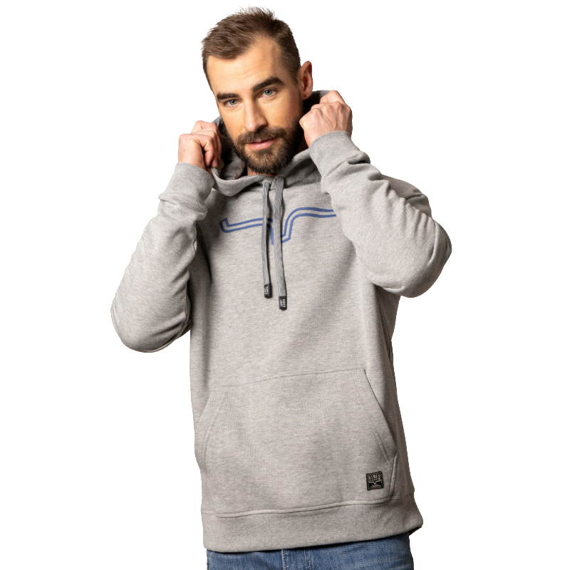 Kimes Ranch Men's Outlier Grey Pullover Hoodie MHO0000011-GY005