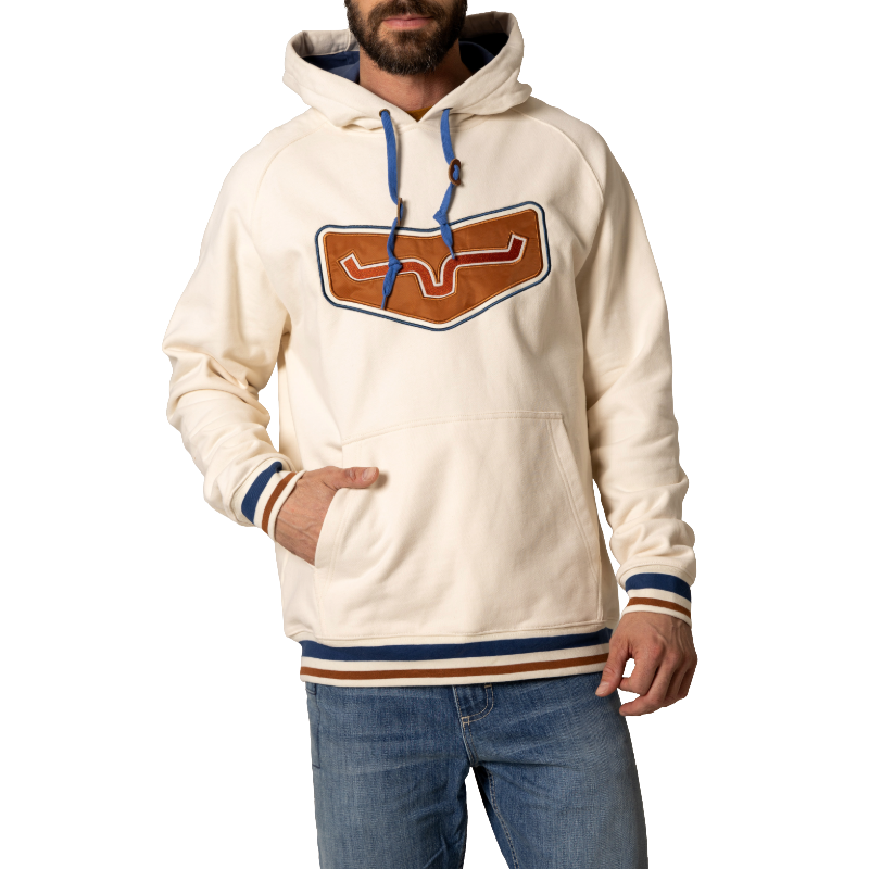 Kimes Ranch Men's Cannons Natural Graphic Pullover Hoodie MHO0000045-BE006