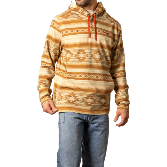 Kimes Ranch Men's Hermosa Aztec Natural Pullover Hoodie MHO0000046-BE006