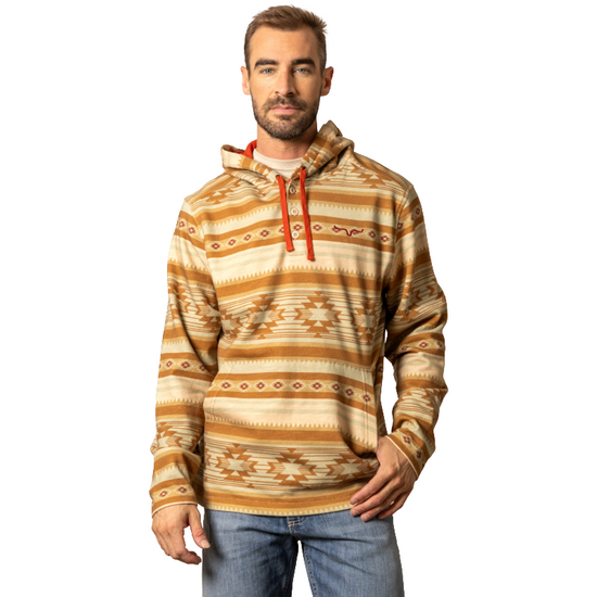 Kimes Ranch Men's Hermosa Aztec Natural Pullover Hoodie MHO0000046-BE006
