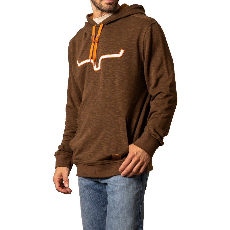 Kimes Ranch Men's Durham Graphic Brown Pullover Hoodie MHO0000049-BN001