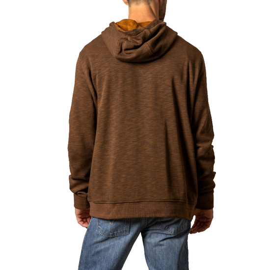Kimes Ranch Men's Durham Graphic Brown Pullover Hoodie MHO0000049-BN001