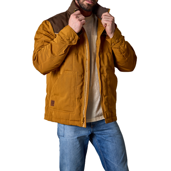 Kimes Ranch Men's Colt Brown Insulated Zip Jacket MJA0000011-BN002