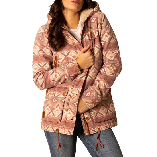 Kimes Ranch AWA Aztec Mauve Western Utility Jacket WJA0000001-RD032
