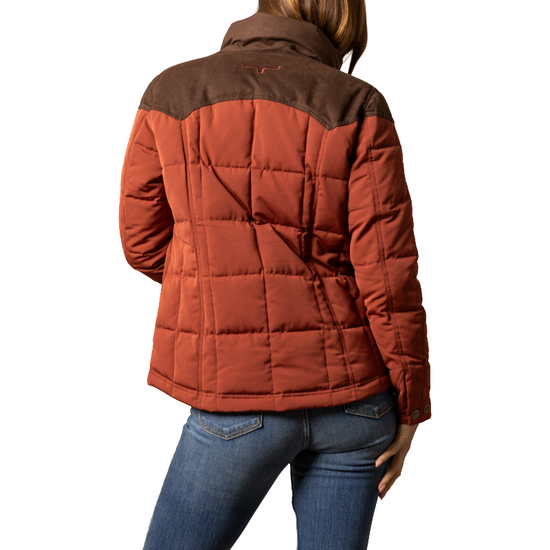 Kimes Ranch Ladies Lenora Burnt Red Puffer Jacket WJA0000057-RD019