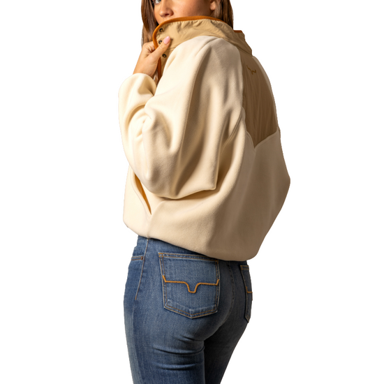 Kimes Ranch Laides Josie Natural Cream Snap Pullover WSW0000020-BE006