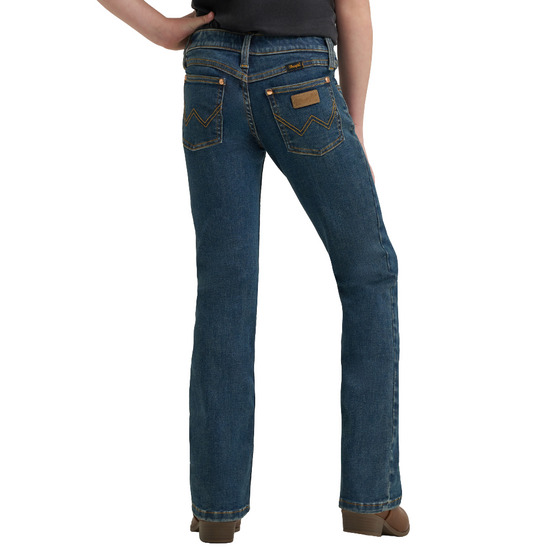 Wrangler X Lainey Wilson Girl's Boho Wash Boot Hugger Jean 112371990