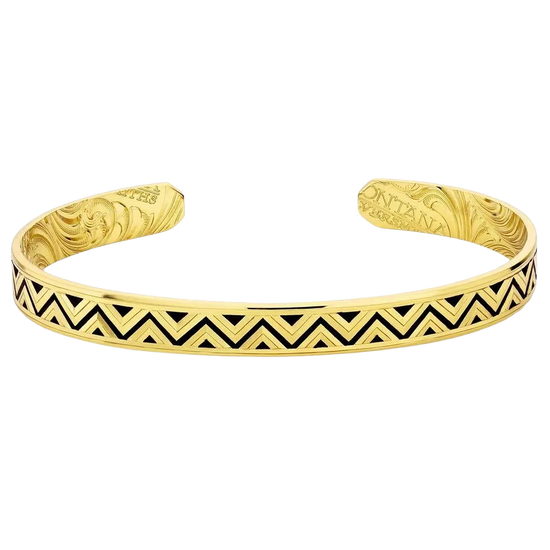 Montana Silversmiths Men's Four Winds Golden Cuff Bracelet BC6060G