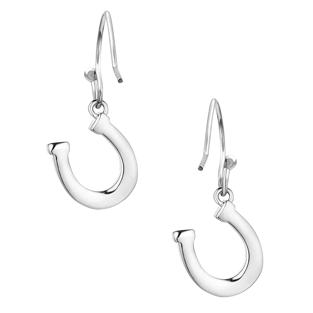 Montana Silversmith Ladies Dainty Horseshoe Silver Earrings ER5941