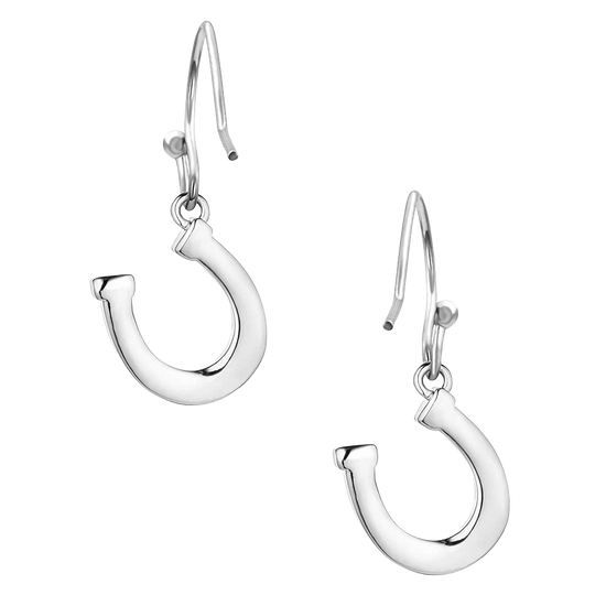 Montana Silversmith Ladies Dainty Horseshoe Silver Earrings ER5941