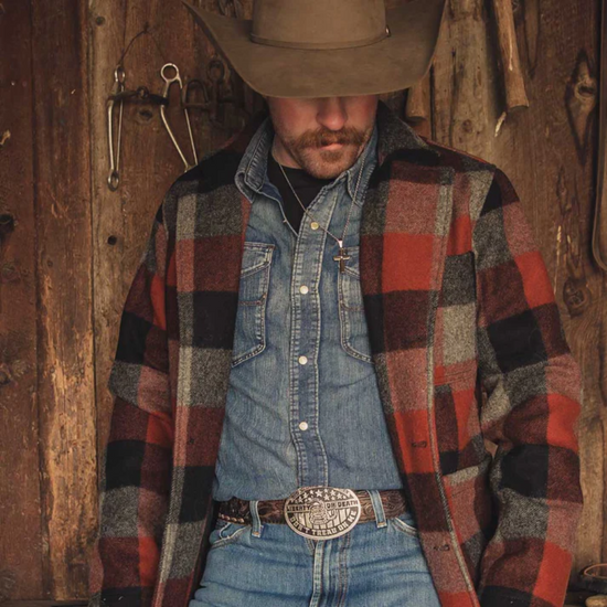 Montana Silversmiths Men's Don't Tread On Me Silver & Black Buckle 49210