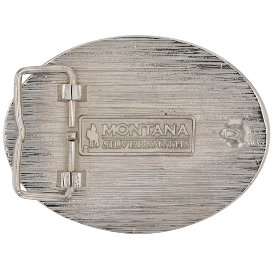 Montana Silversmiths Men's Southwest Sights Silver Attitude Buckle A927