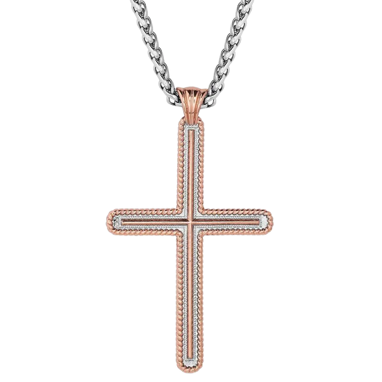 Montana Silversmiths Ladies Forever Faithful Cross Necklace NC6007