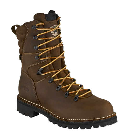 Irish Setter Men's 9" Shorewood Brown Waterproof Steel Toe Boots 83870
