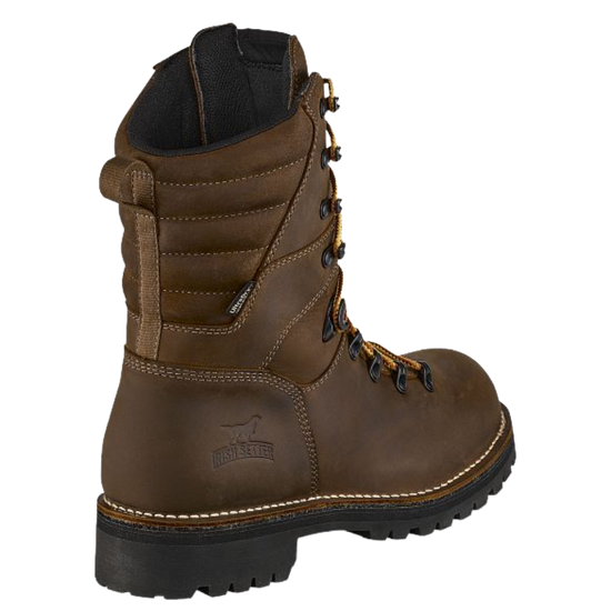 Irish Setter Men's 9" Shorewood Brown Waterproof Steel Toe Boots 83870