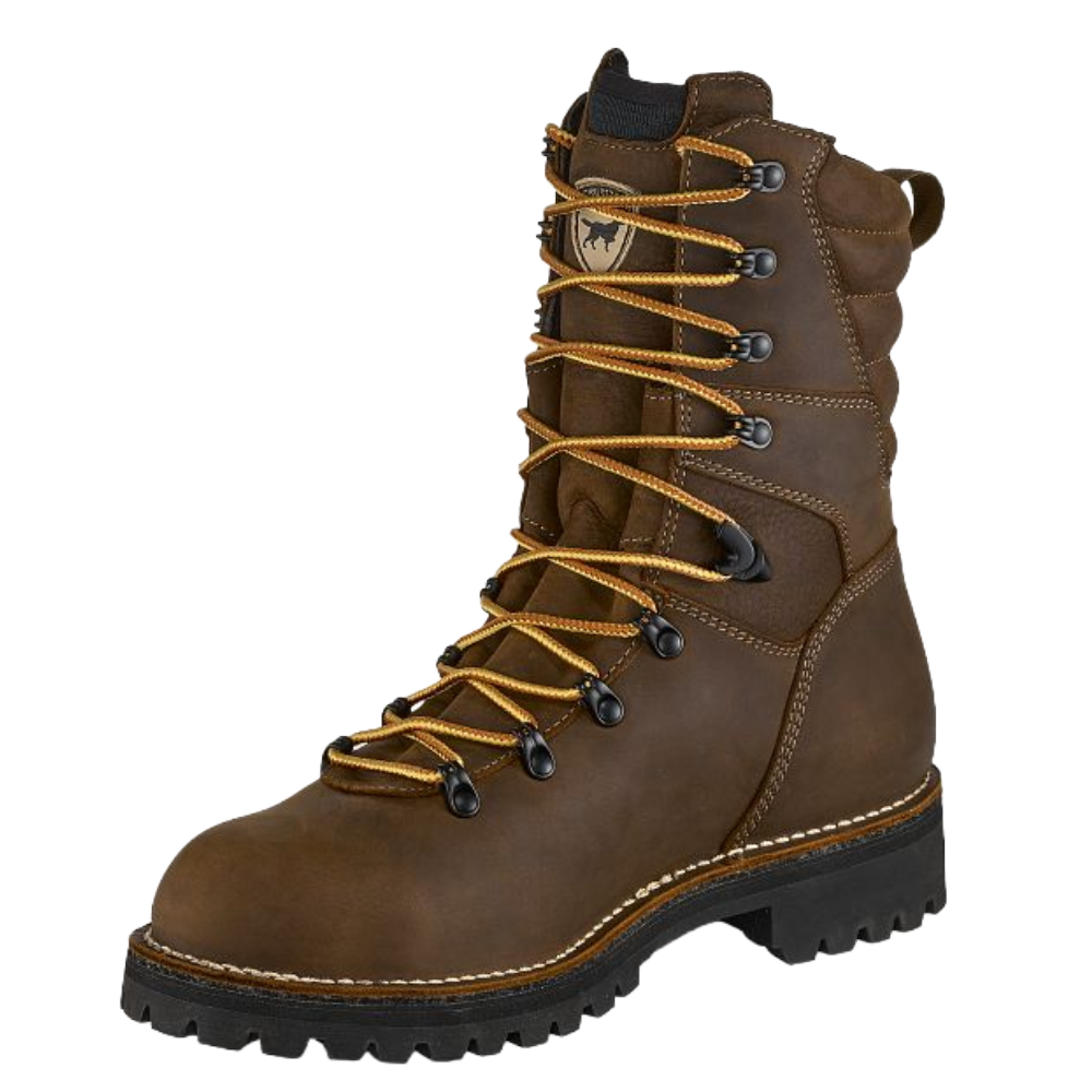 Irish Setter Men's 9" Shorewood Brown Waterproof Steel Toe Boots 83870