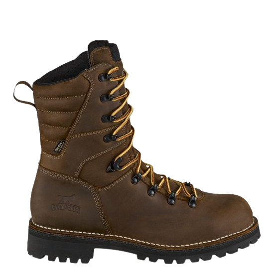 Irish Setter Men's 9" Shorewood Brown Waterproof Steel Toe Boots 83870