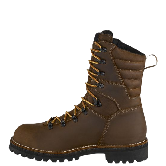 Irish Setter Men's 9" Shorewood Brown Waterproof Steel Toe Boots 83870