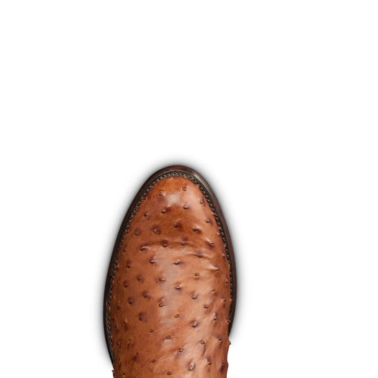 Tecovas Men's The Wyatt Pecan Ostrich Western Boots 10077PEC